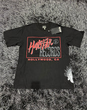 Load image into Gallery viewer, Hellstar ‘Records’ Graphic Shirt - Black/Red/Yellow

